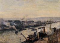 Pissarro, Camille - The Port of Rouen